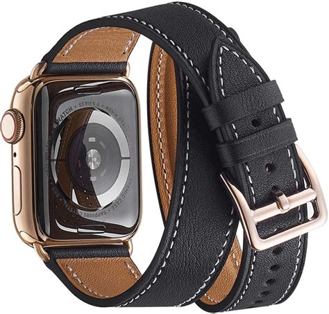 hermes doublte tour apple watch band black|Hermes strap Apple Watch ultra.